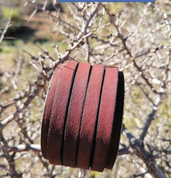 Leather cuff bracelet